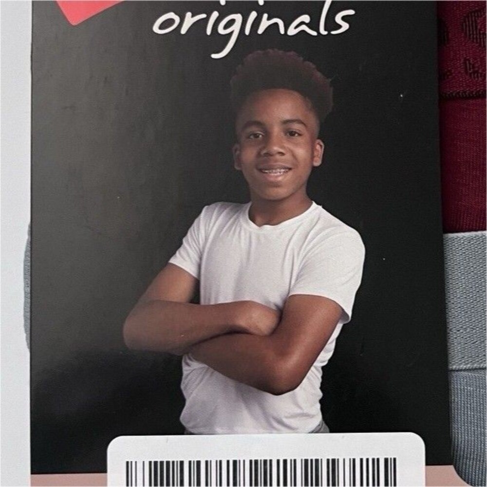 NEW Hanes Originals Boys Tagless Boxer Briefs Underwear 5 Pack L (12-14) - Picture 1 of 3